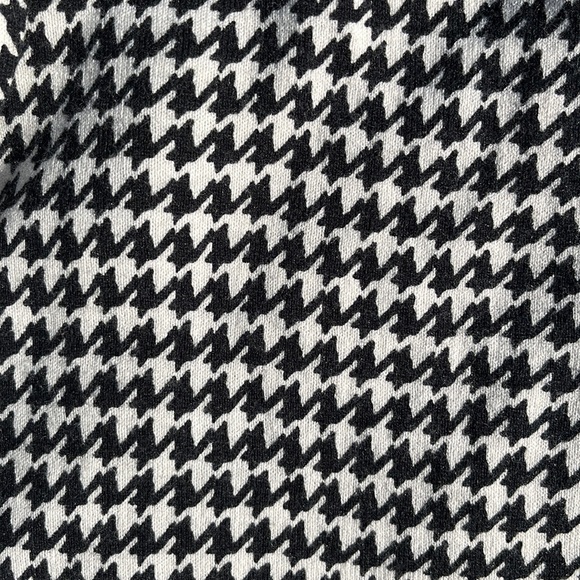 Ralph Lauren Houndstooth Sweater LRL Black White Fine Knit Blouse Women's XS NWT - Picture 10 of 11